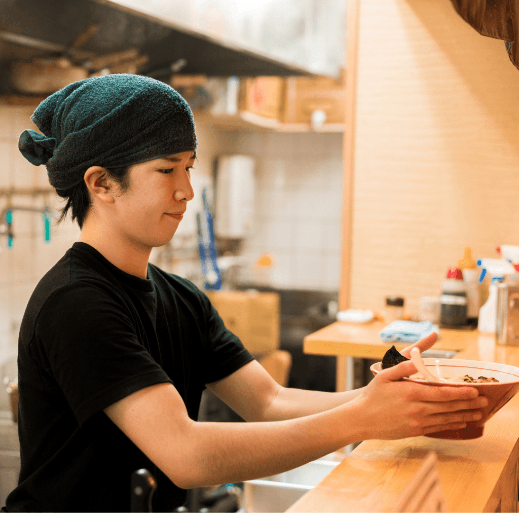 ラーメン屋の写真 