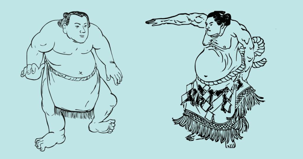 相撲イラスト