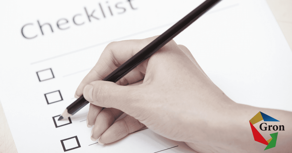 チェックリストのイメージ写真