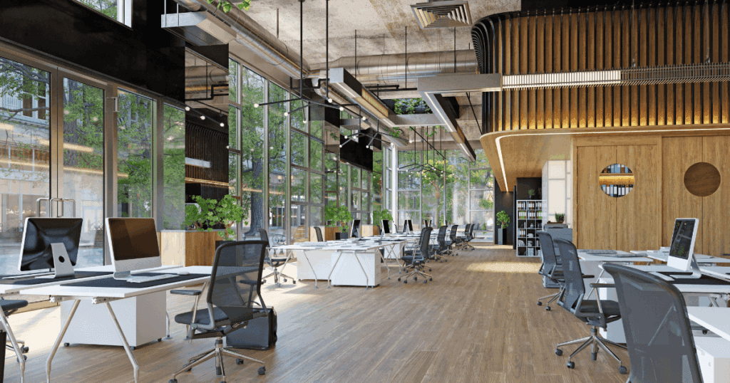 バーチャルオフィス風景